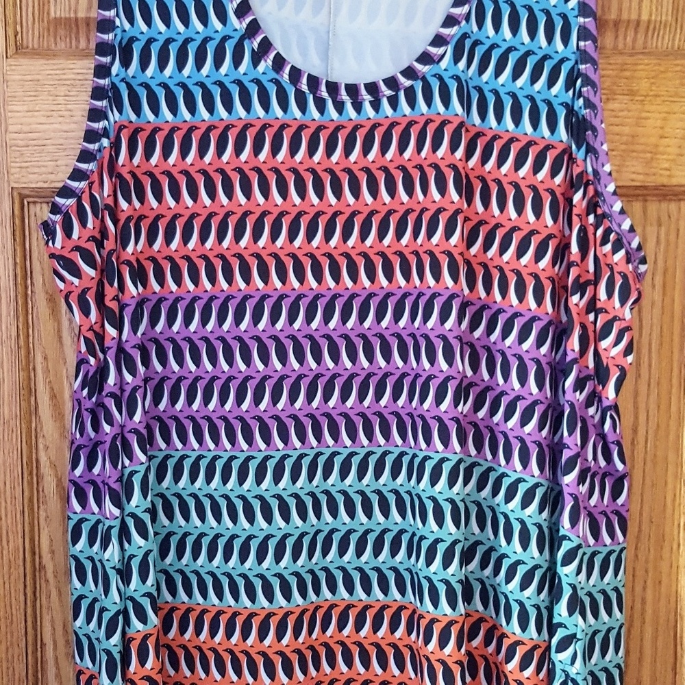Multicolored Patterend Tank
